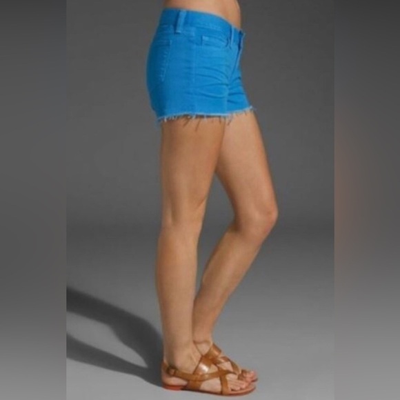 J Brand Cut Off Short in Blue Bonnet SZ 29 - Picture 2 of 8